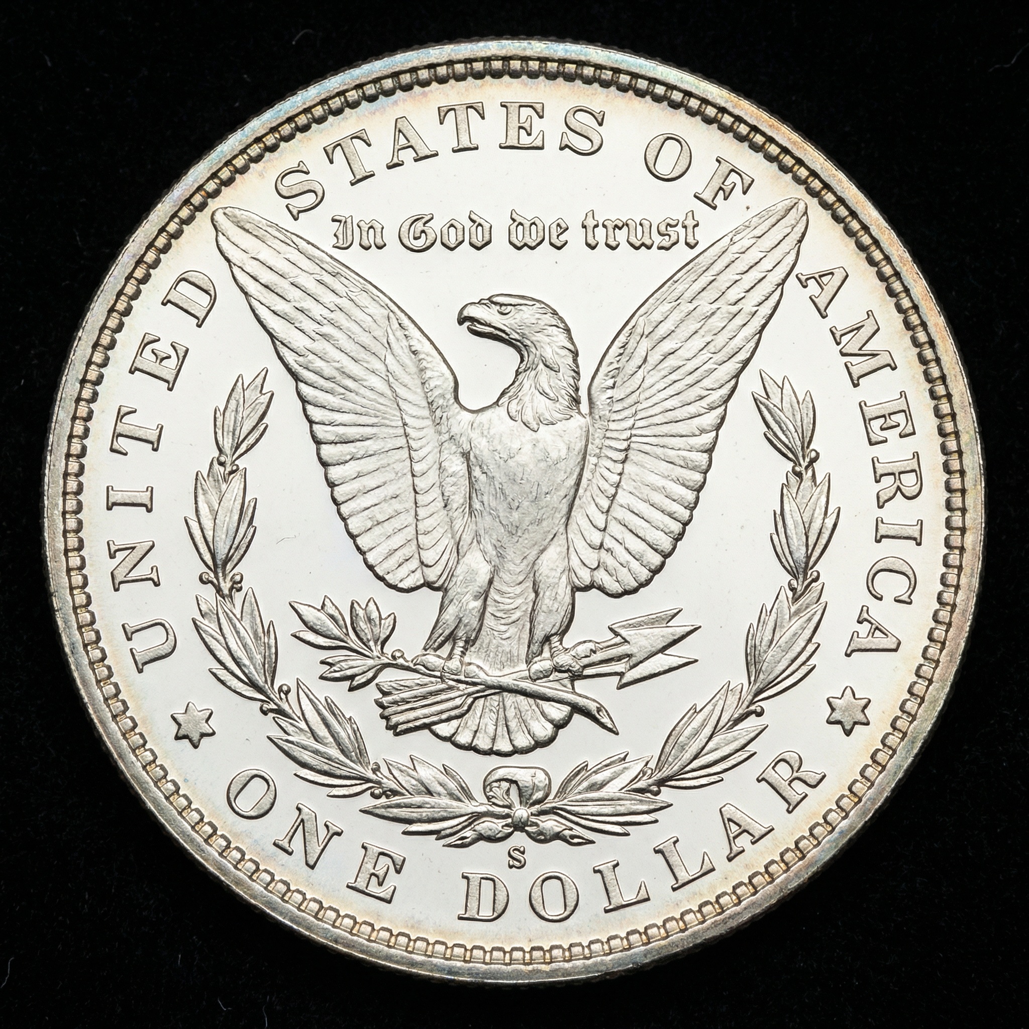 1893-S Morgan Dollar — Tails